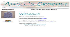 Desktop Screenshot of angelscrochet.com